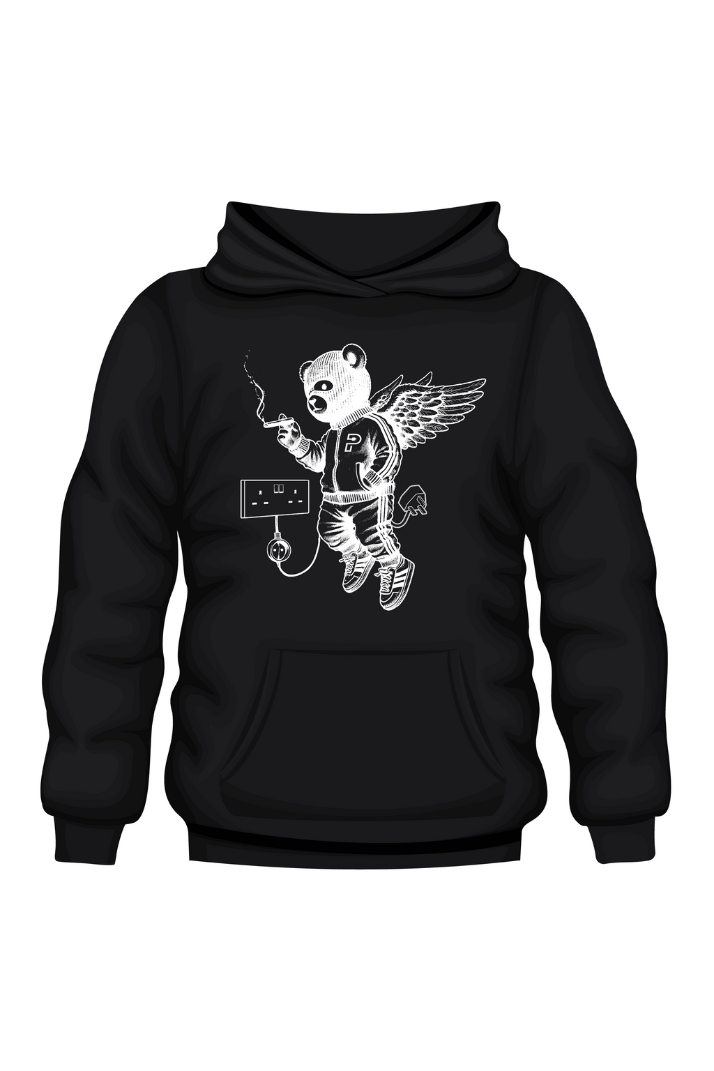 Plugged Angel  - Angels Recharge Hoodie